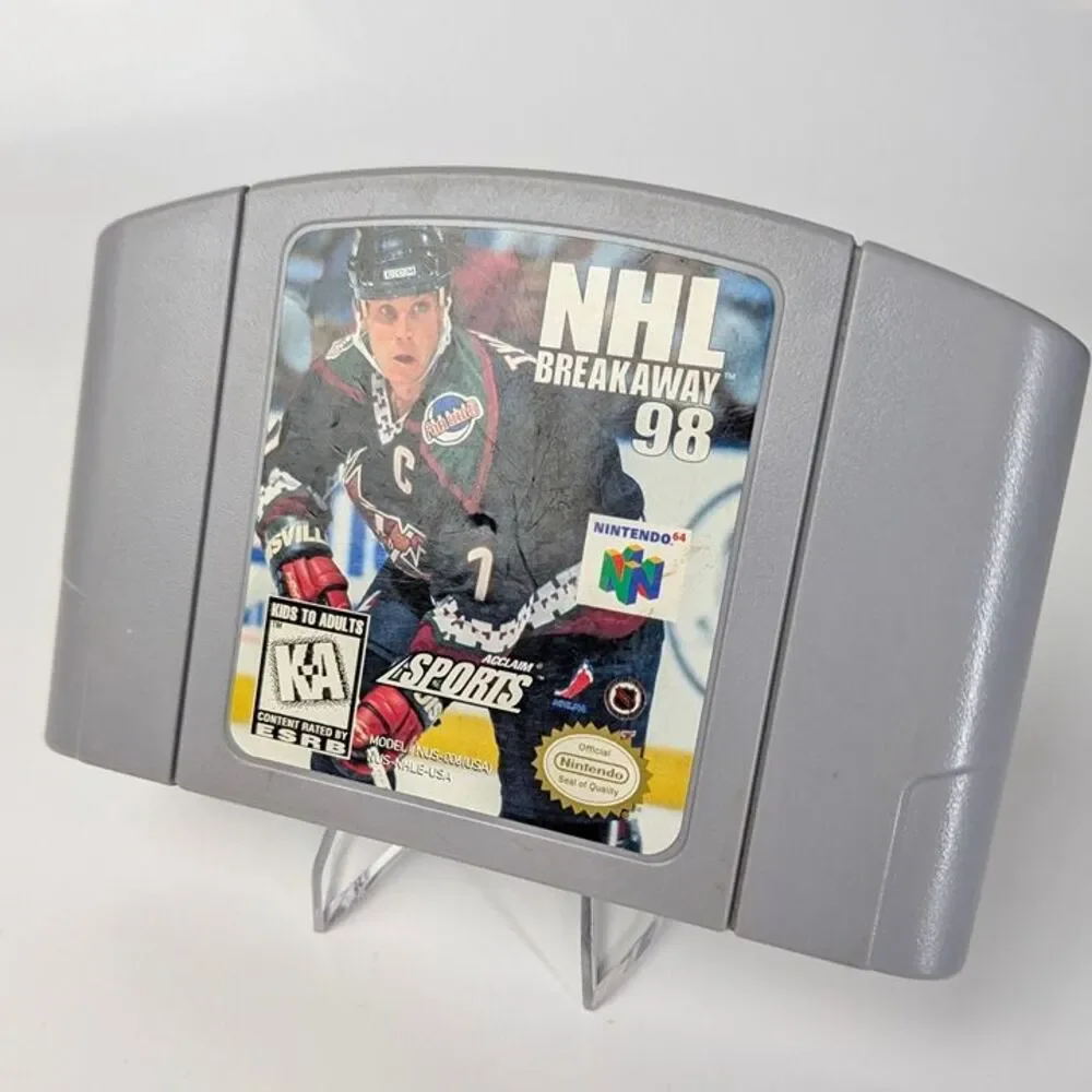 NHL Breakaway 98 - Authentic and Tested - N64